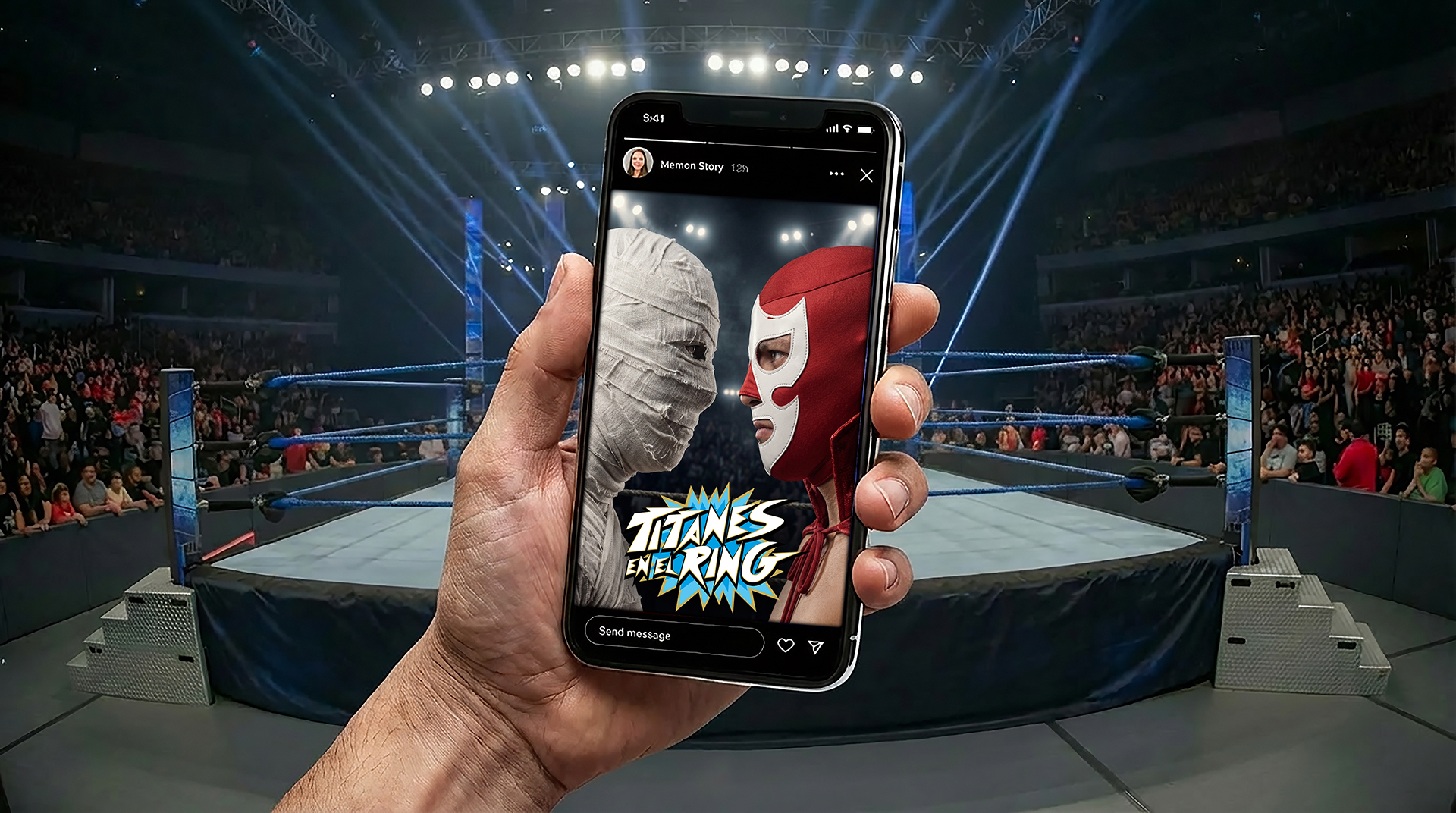 Titanes en el Ring - Redes Sociales